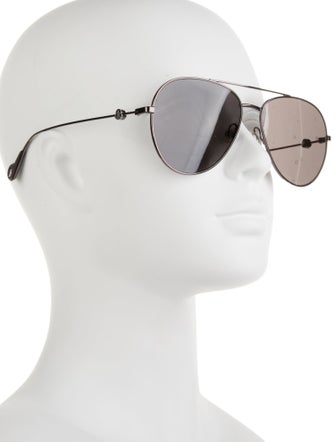 Moncler Aviator Tinted Sunglasses