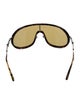 Moncler Shield Tinted Sunglasses