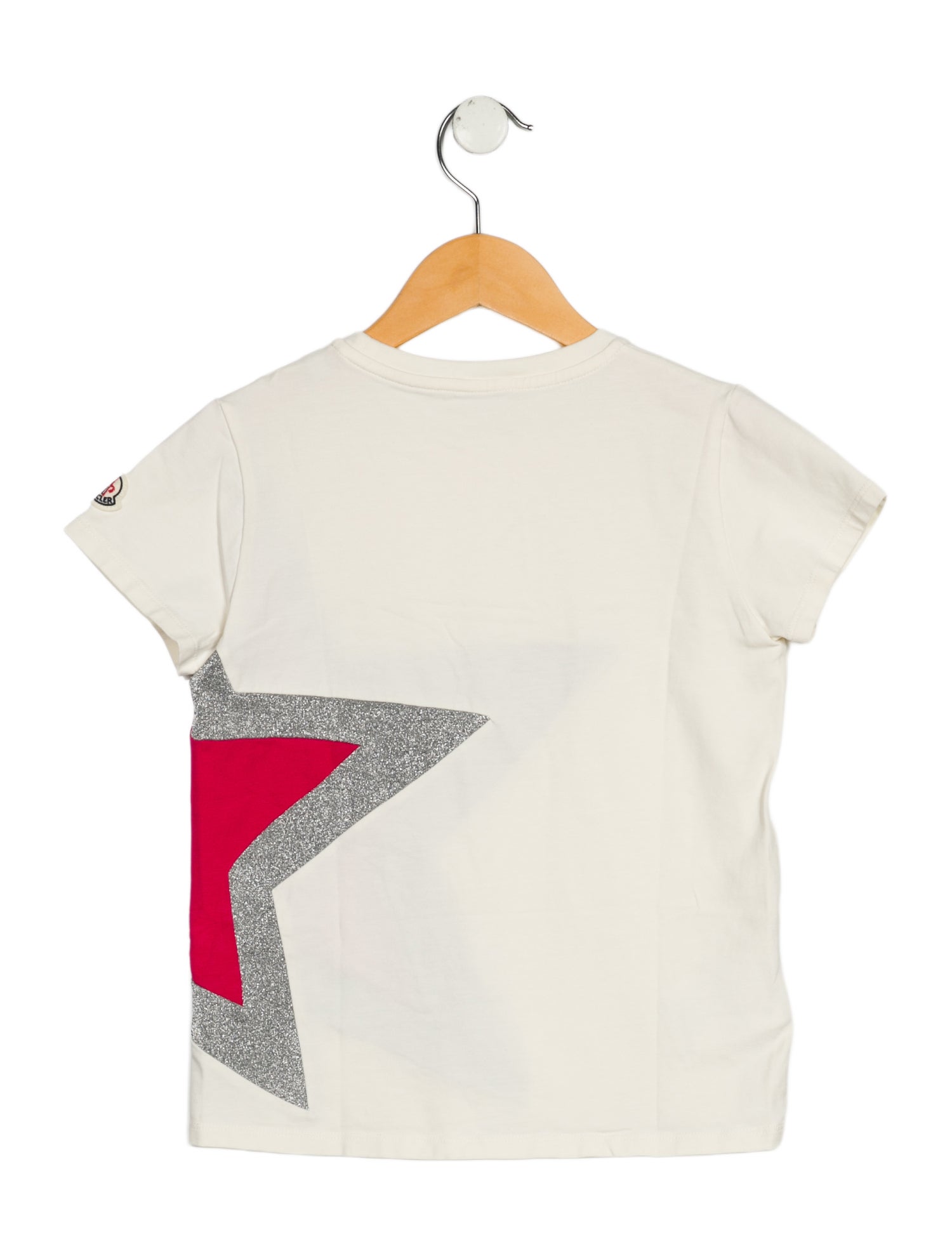 Moncler Girls' Short Sleeve Graphic Shirt