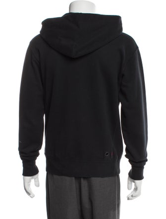 Moncler Signature Logo Graphic Print Hoodie