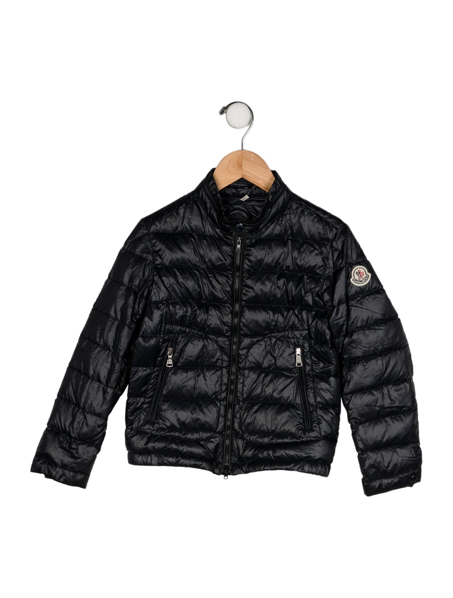 Moncler Solid Down Coat