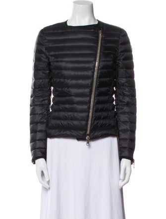 Moncler Nylon Striped Evening Jacket