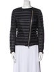 Moncler Nylon Striped Evening Jacket