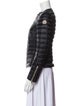 Moncler Nylon Striped Evening Jacket