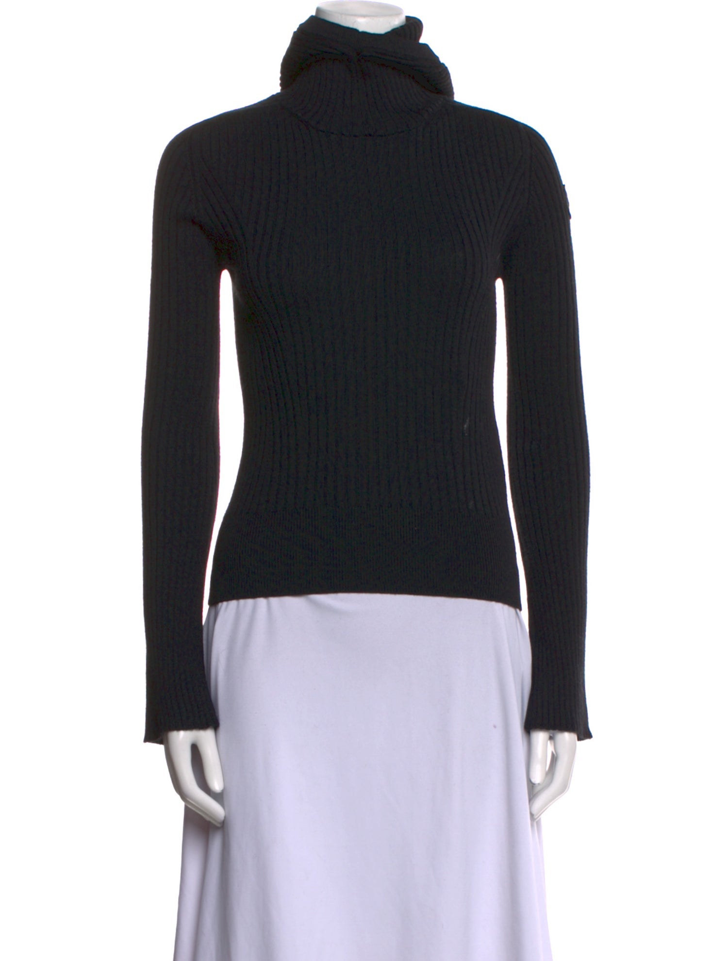 Moncler Virgin Wool Turtleneck Sweatshirt