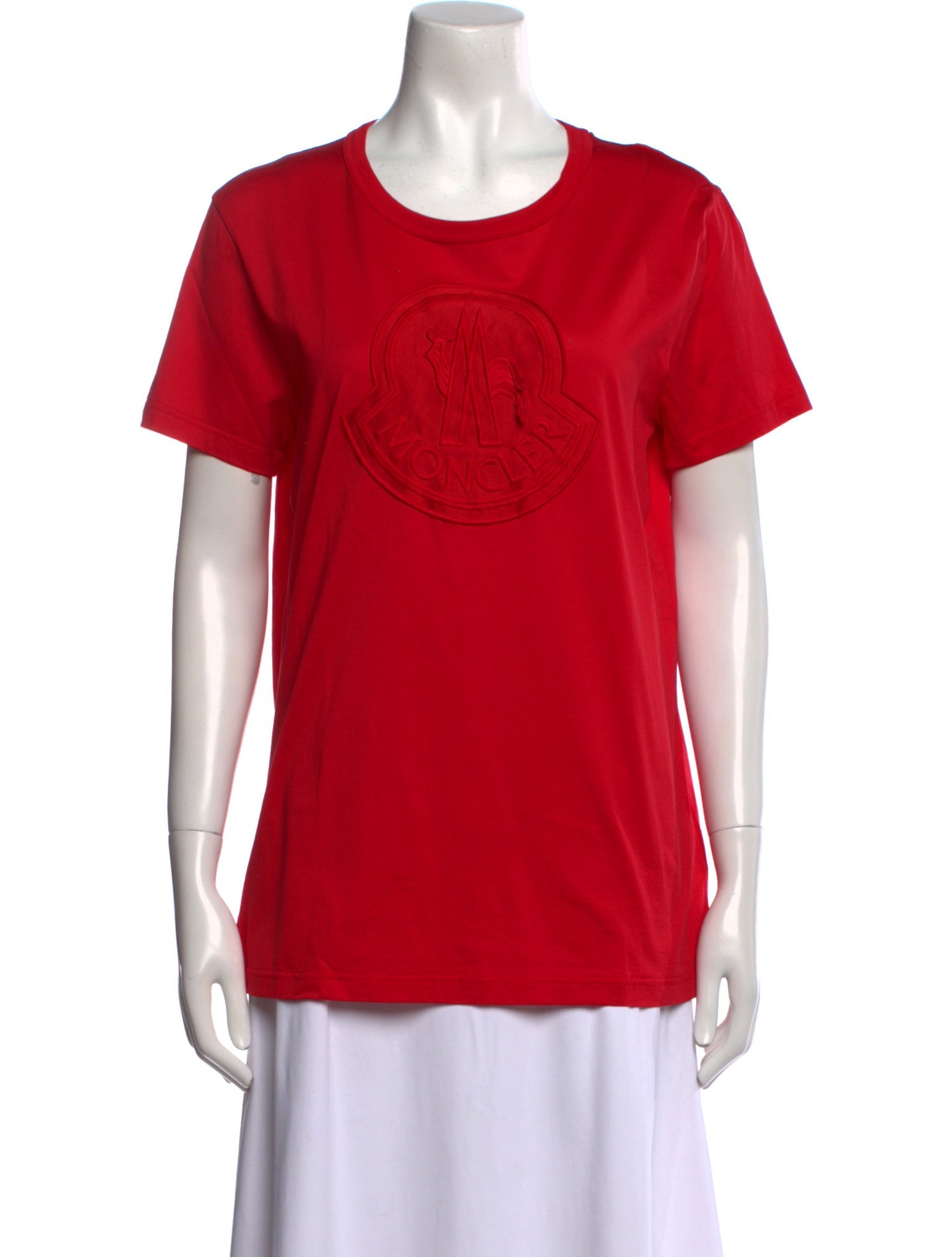 Moncler Graphic Print Crew Neck T-Shirt