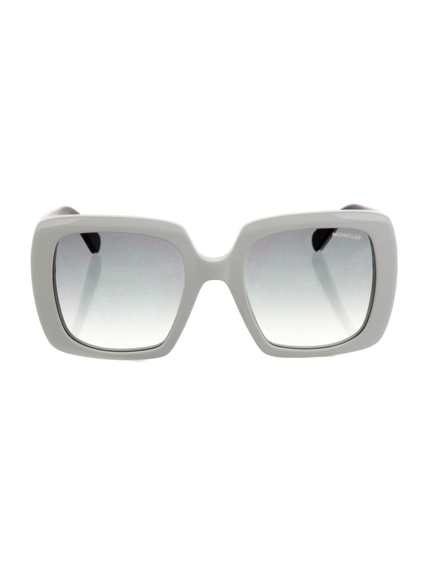 Moncler Blanche Oversize Sunglasses