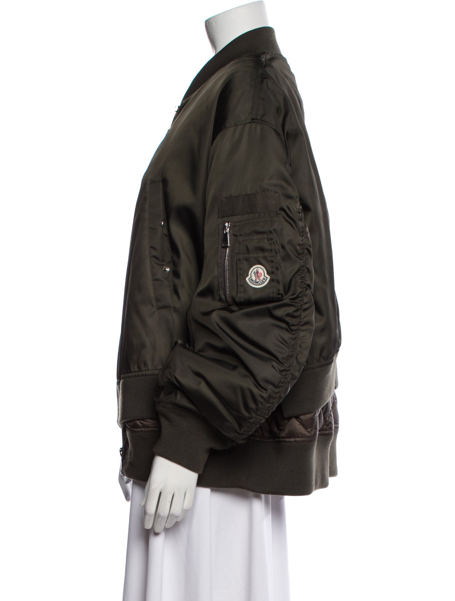 Moncler Nylon Bomber Jacket