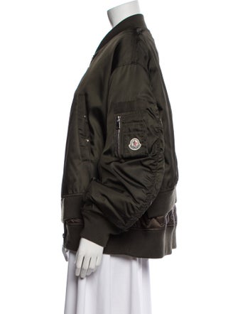 Moncler Nylon Bomber Jacket