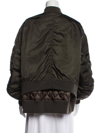 Moncler Nylon Bomber Jacket