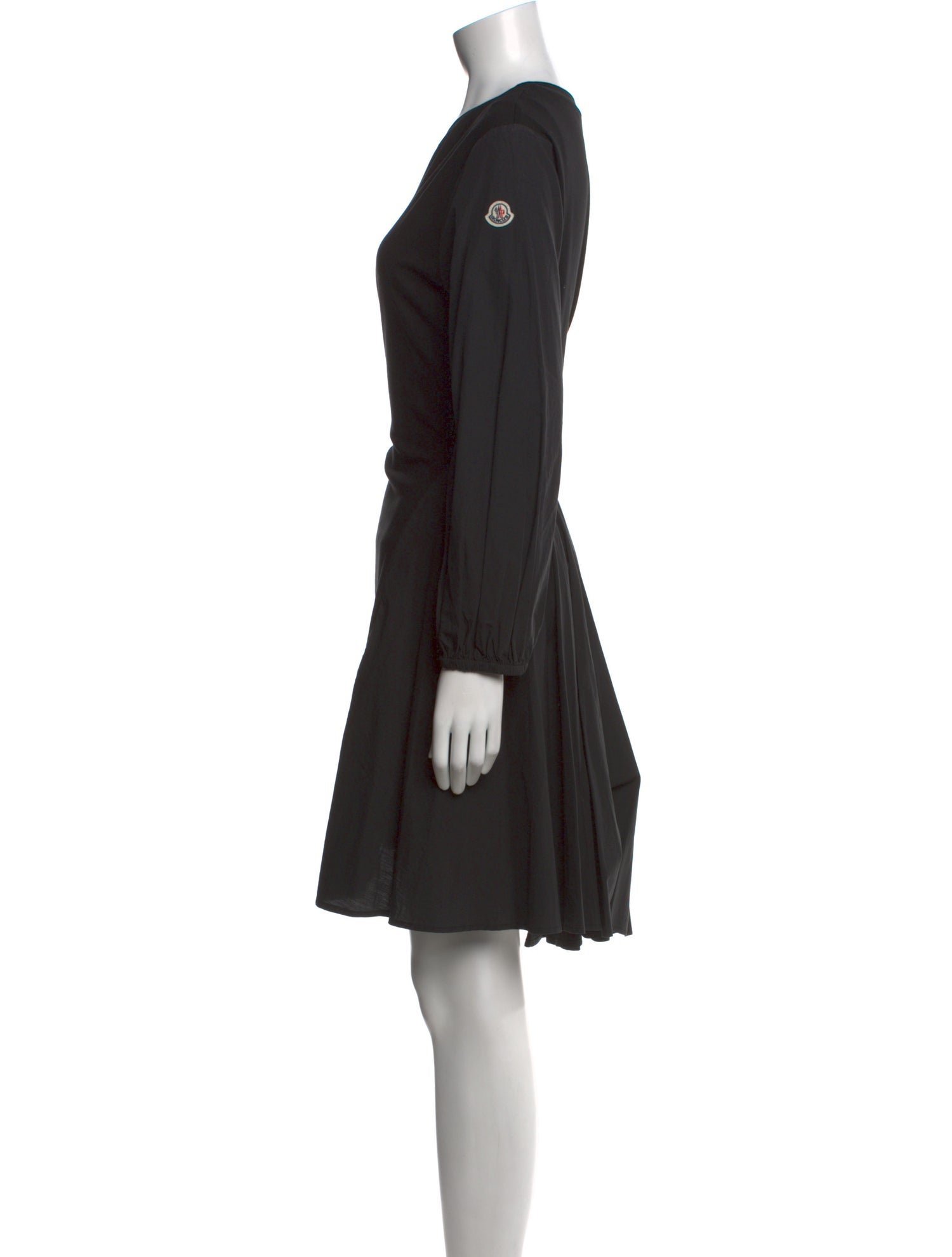 Moncler Crew Neck Knee-Length Dress