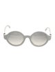 Moncler Round Gradient Sunglasses
