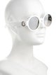 Moncler Round Gradient Sunglasses