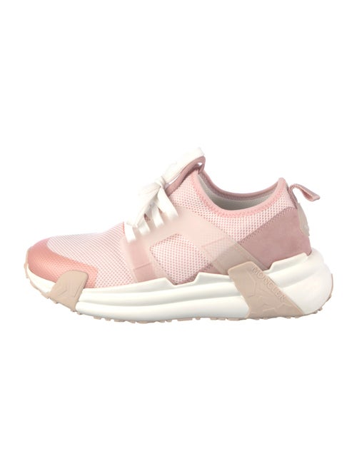 Moncler Mesh Colorblock Pattern Athletic Sneakers