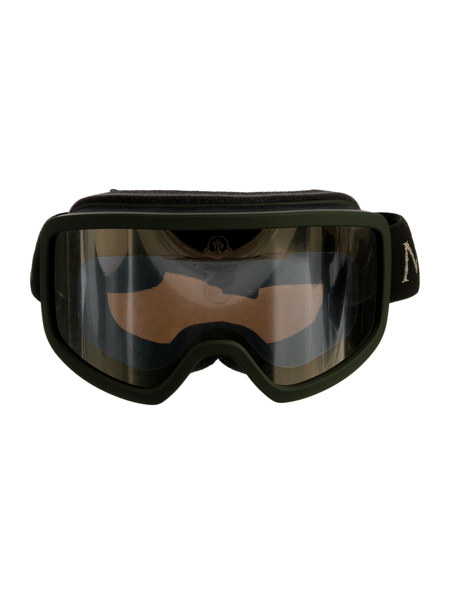 Moncler Shield Mirrored Sunglasses