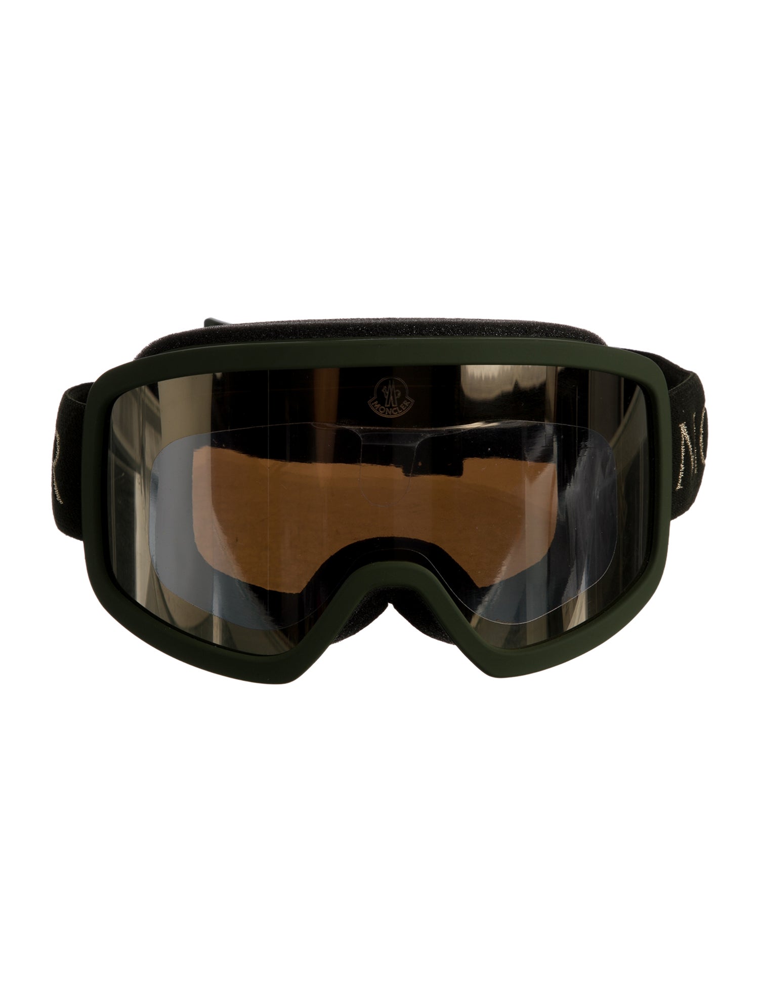 Moncler Shield Mirrored Sunglasses