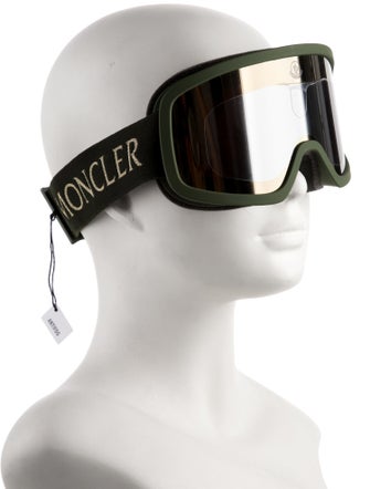 Moncler Shield Mirrored Sunglasses