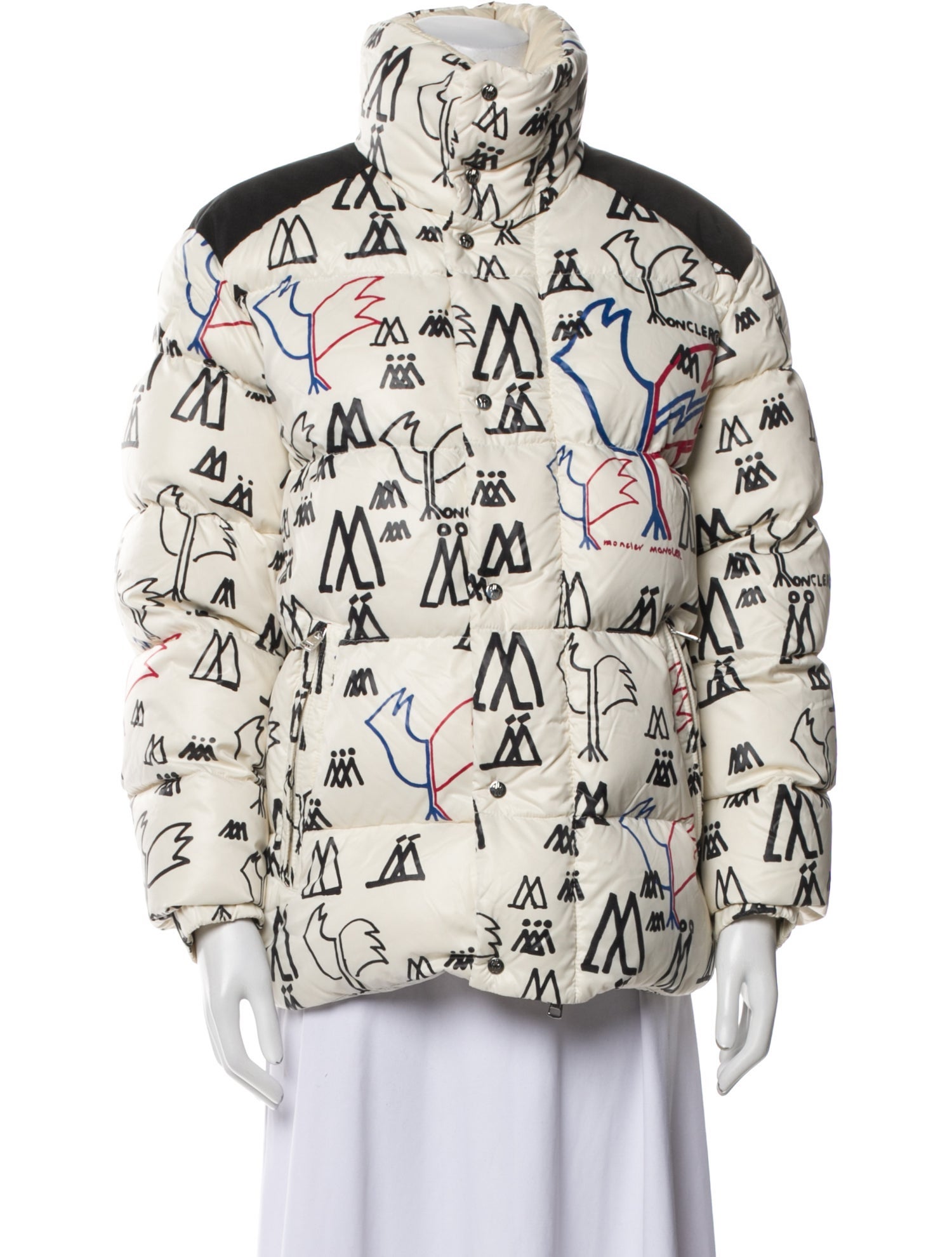 Moncler Printed Bomber Jacket