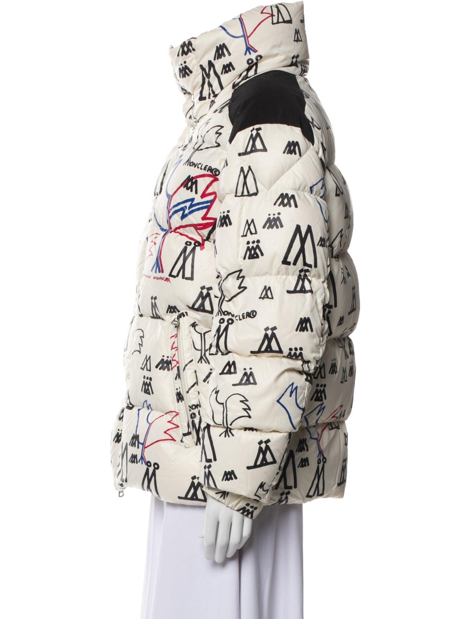 Moncler Printed Bomber Jacket