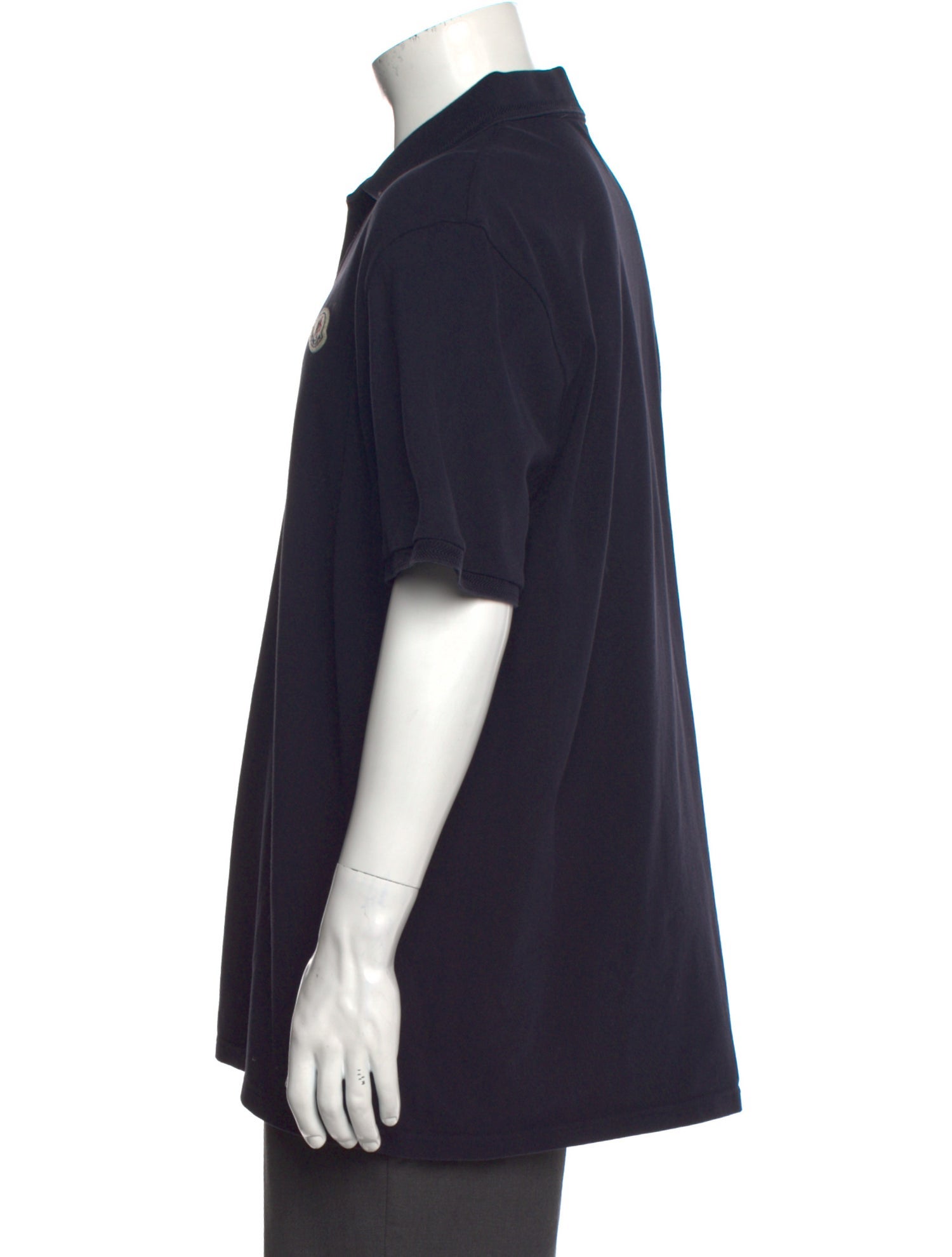 Moncler Collar Short Sleeve Polo Shirt