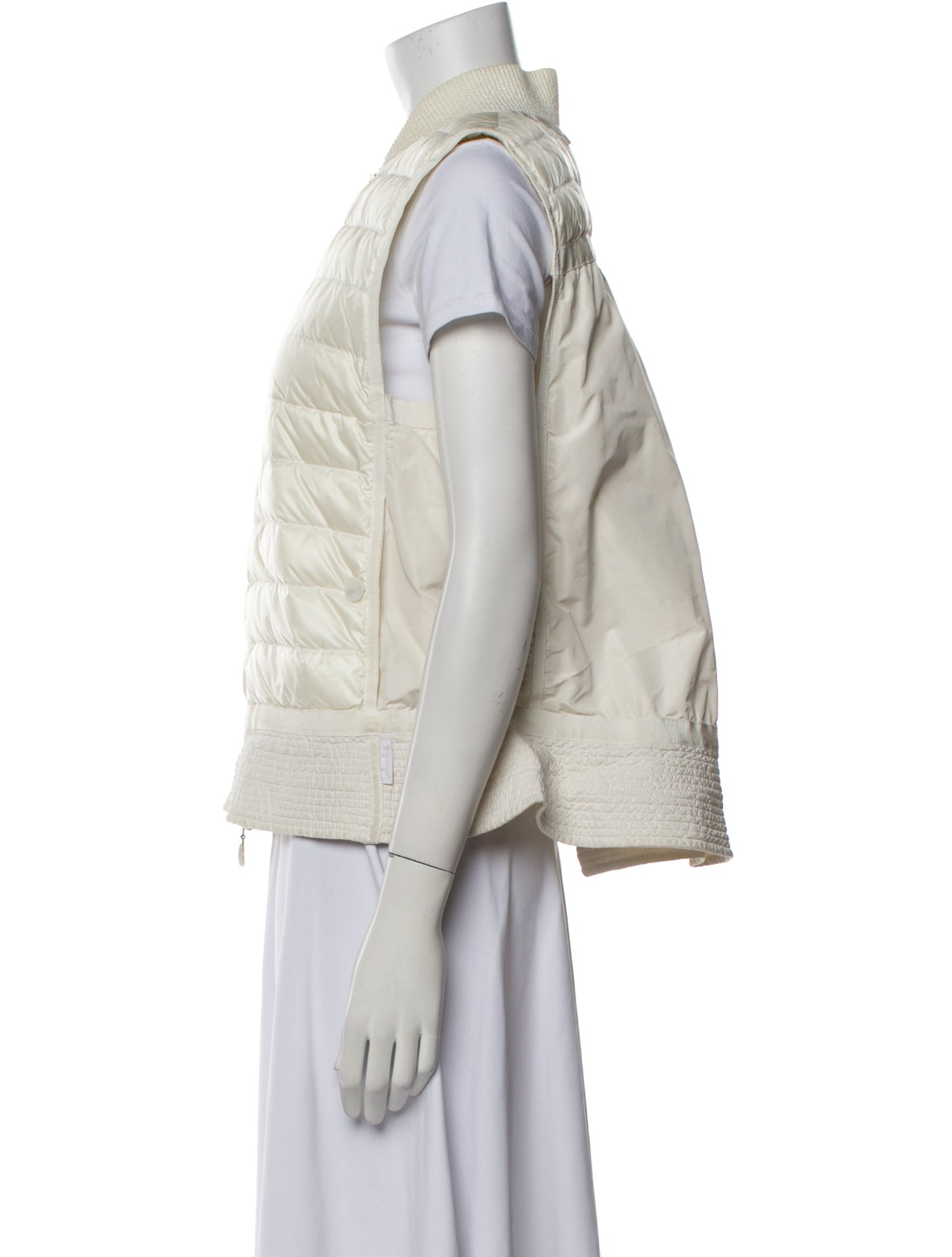 Moncler Down Striped Vest