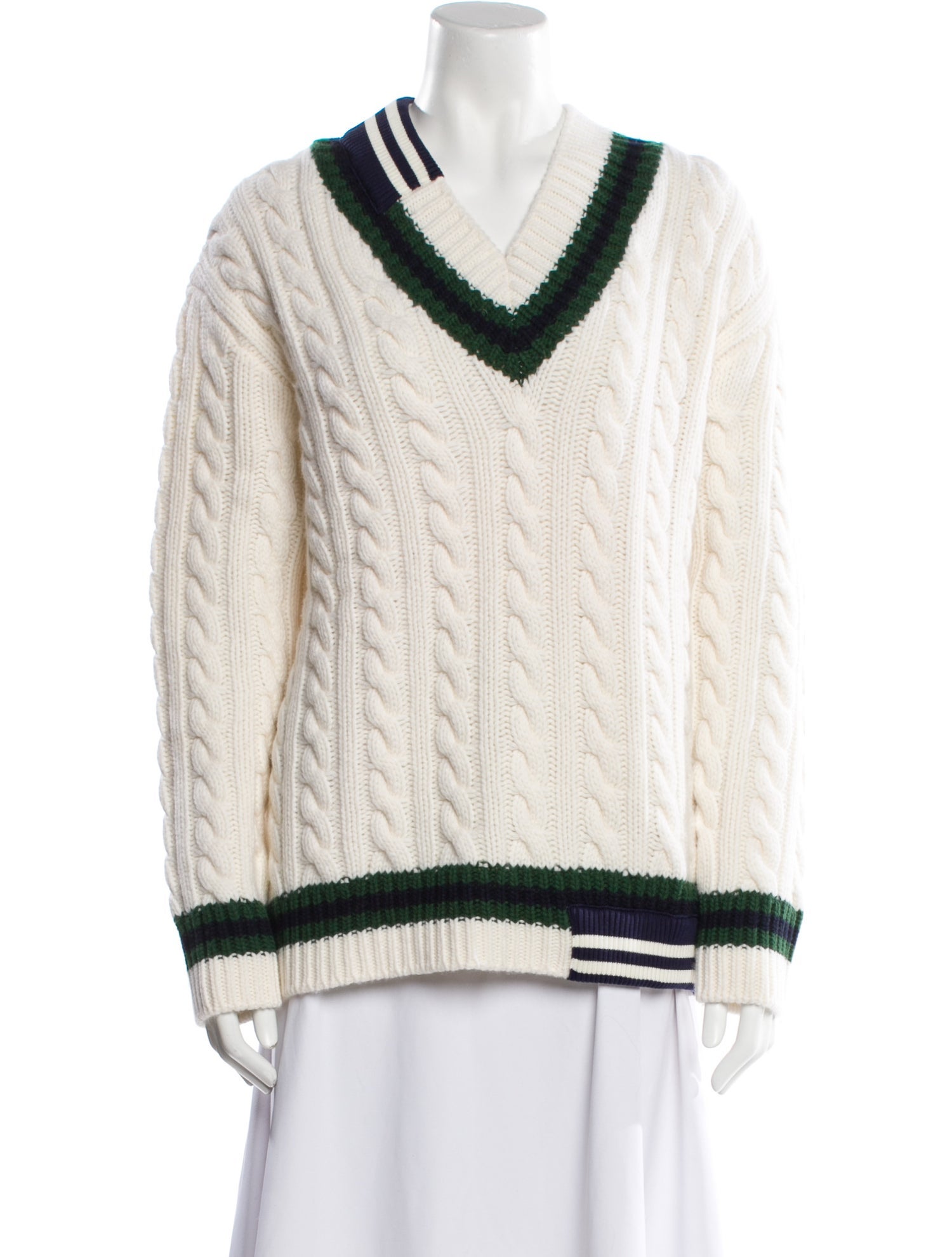 Moncler x Palm Angels Wool Striped Sweater w/ Tags