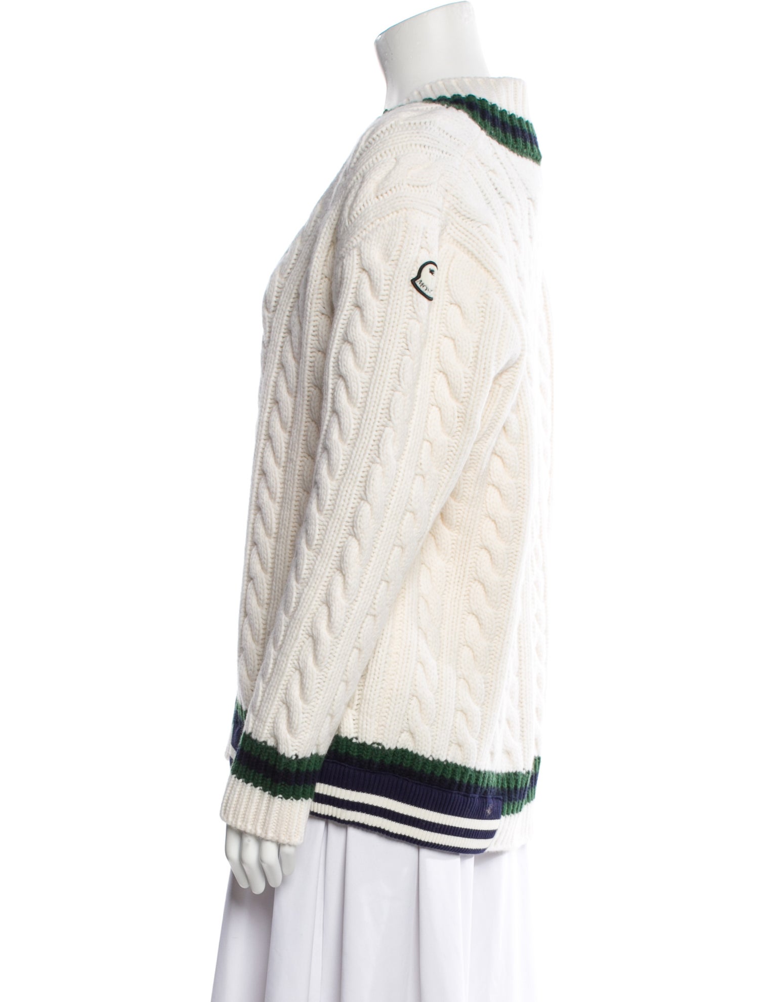 Moncler x Palm Angels Wool Striped Sweater w/ Tags