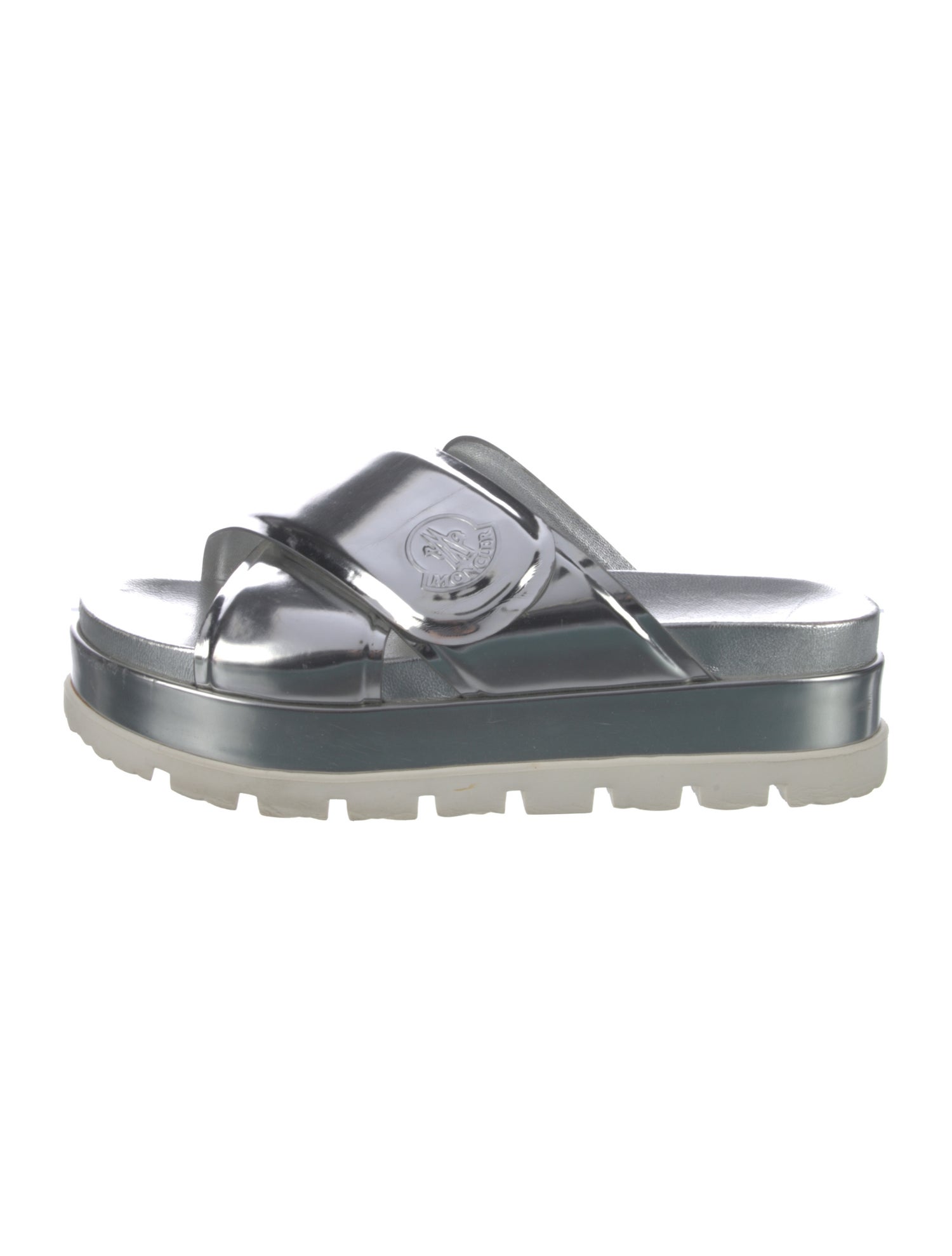 Moncler Leather Slides