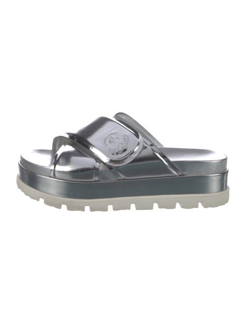 Moncler Leather Slides