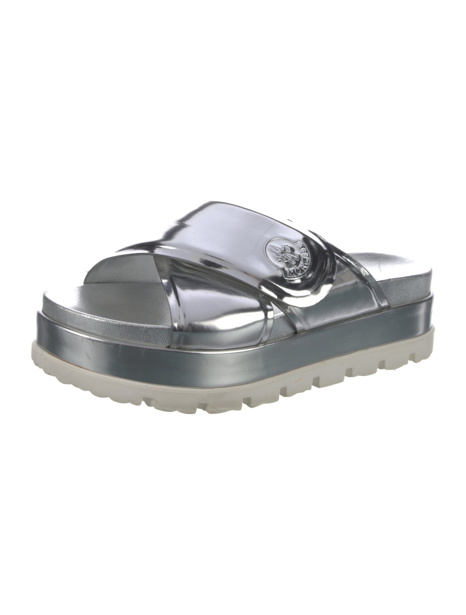 Moncler Leather Slides