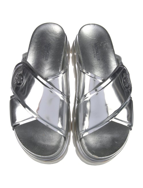 Moncler Leather Slides