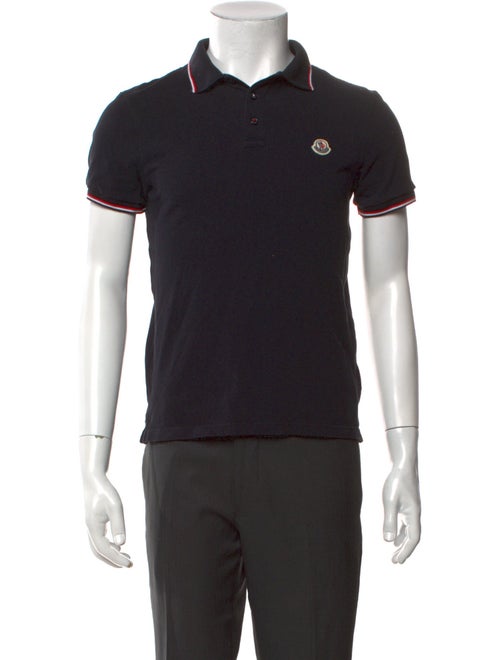 Moncler Collar Short Sleeve Polo Shirt