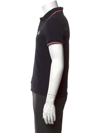 Moncler Collar Short Sleeve Polo Shirt