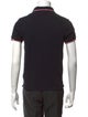 Moncler Collar Short Sleeve Polo Shirt