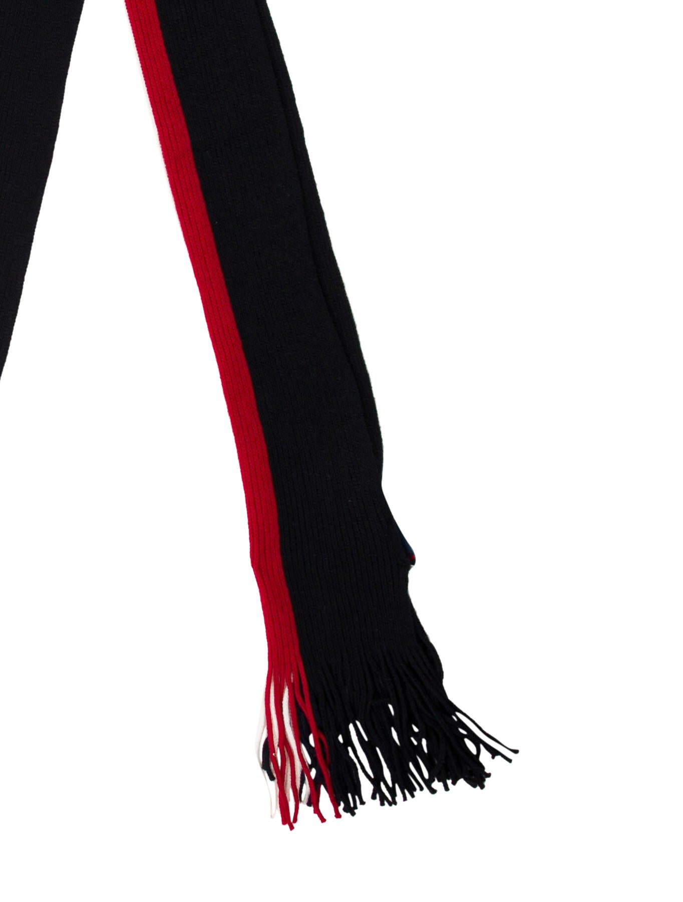 Moncler Virgin Wool Striped Scarf