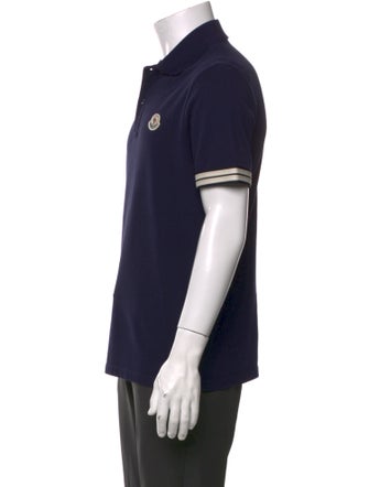 Moncler Crew Neck Short Sleeve Polo Shirt