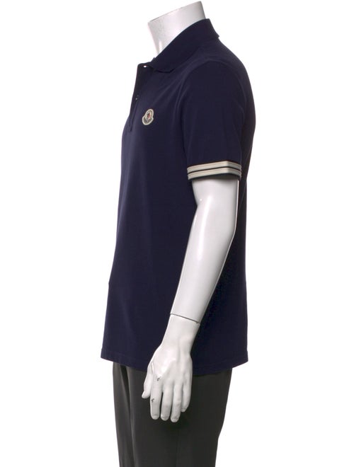 Moncler Crew Neck Short Sleeve Polo Shirt
