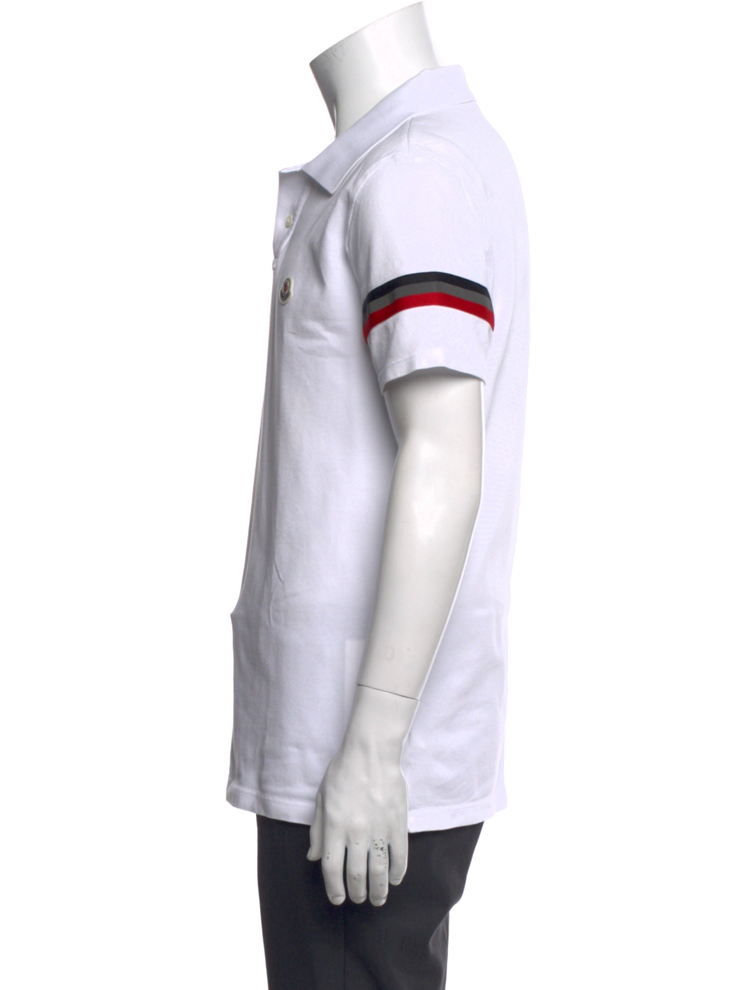 Moncler Collar Short Sleeve Polo Shirt