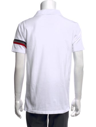 Moncler Collar Short Sleeve Polo Shirt