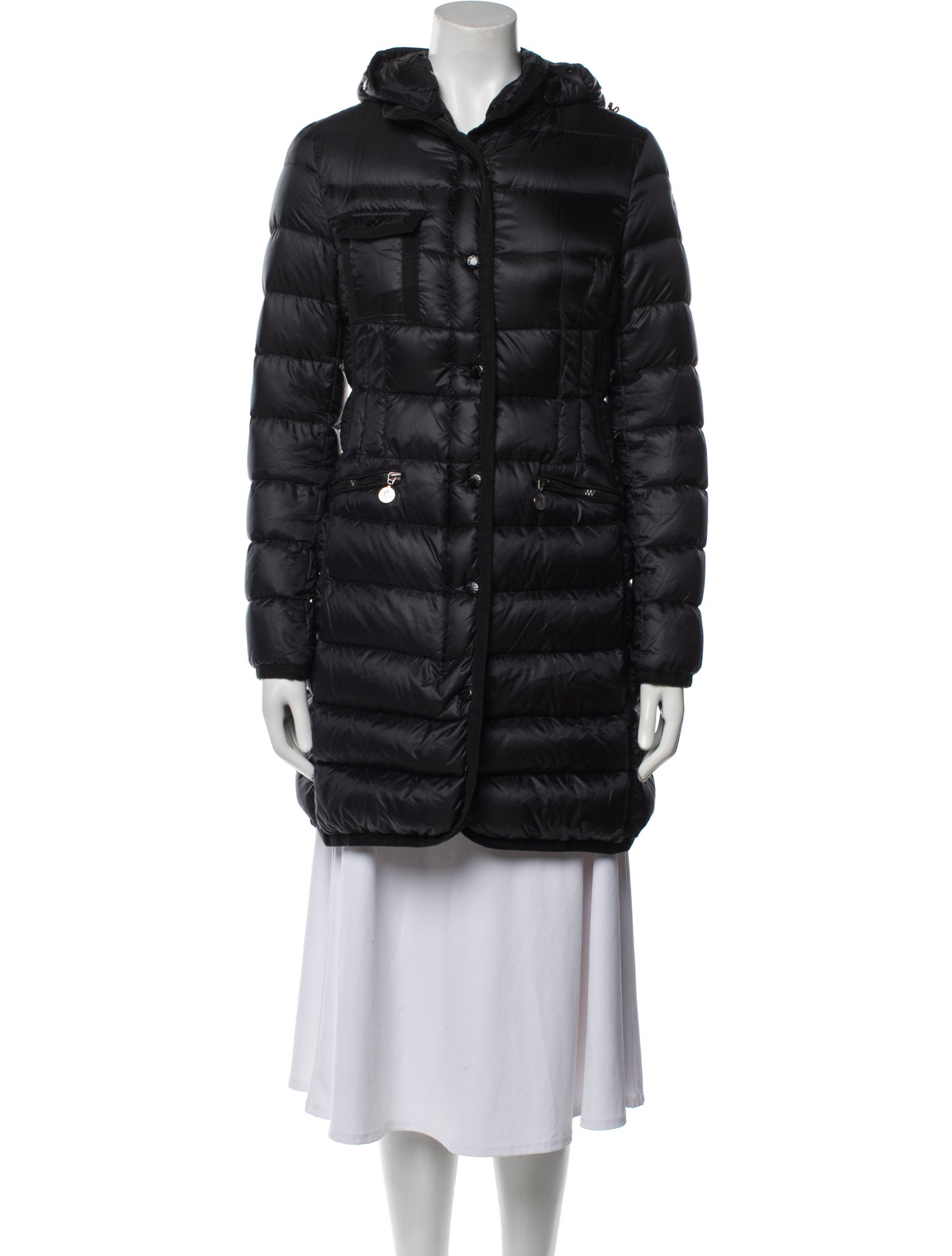 Moncler Nylon Down Coat