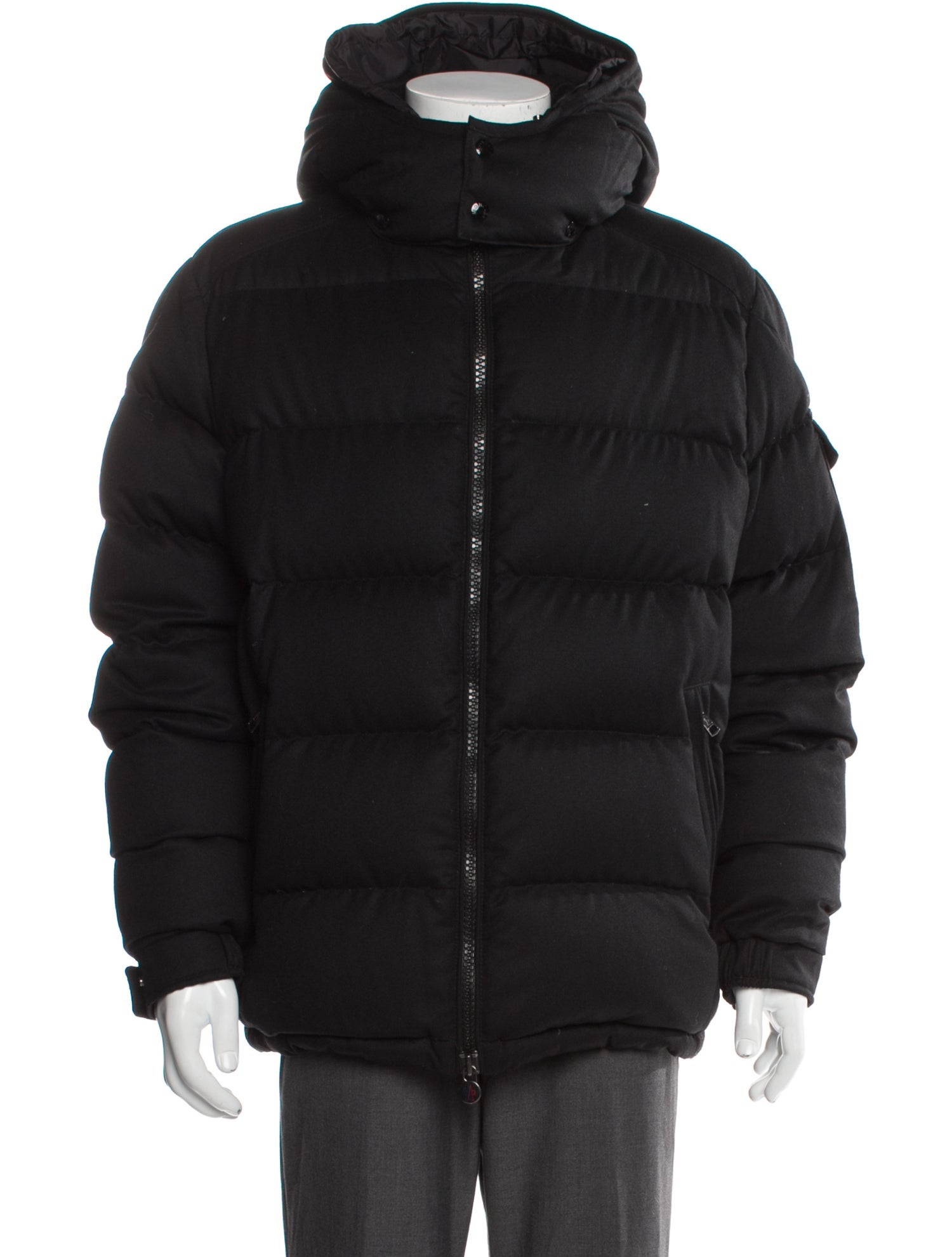 Moncler Virgin Wool Puffer Coat