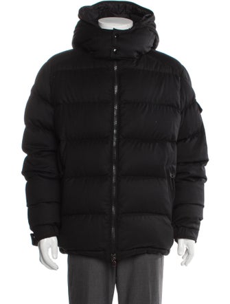 Moncler Virgin Wool Puffer Coat