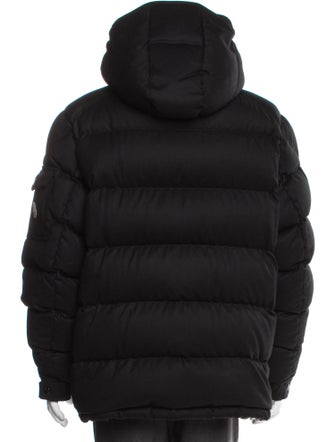 Moncler Virgin Wool Puffer Coat