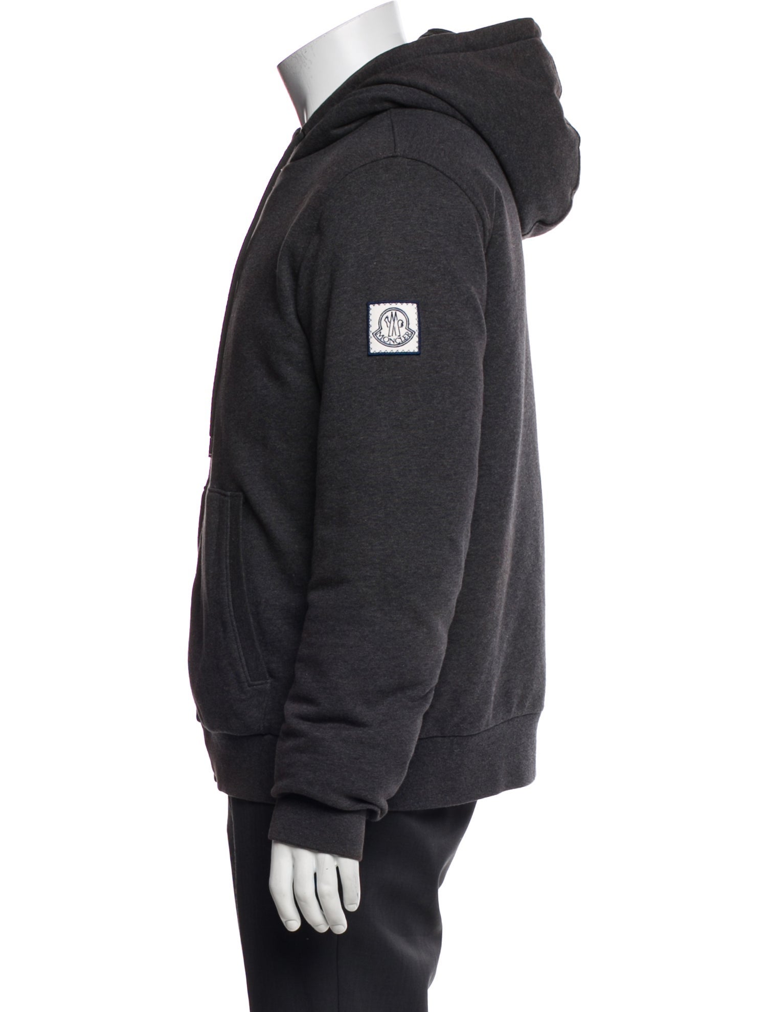Moncler Signature Logo Crew Neck Hoodie