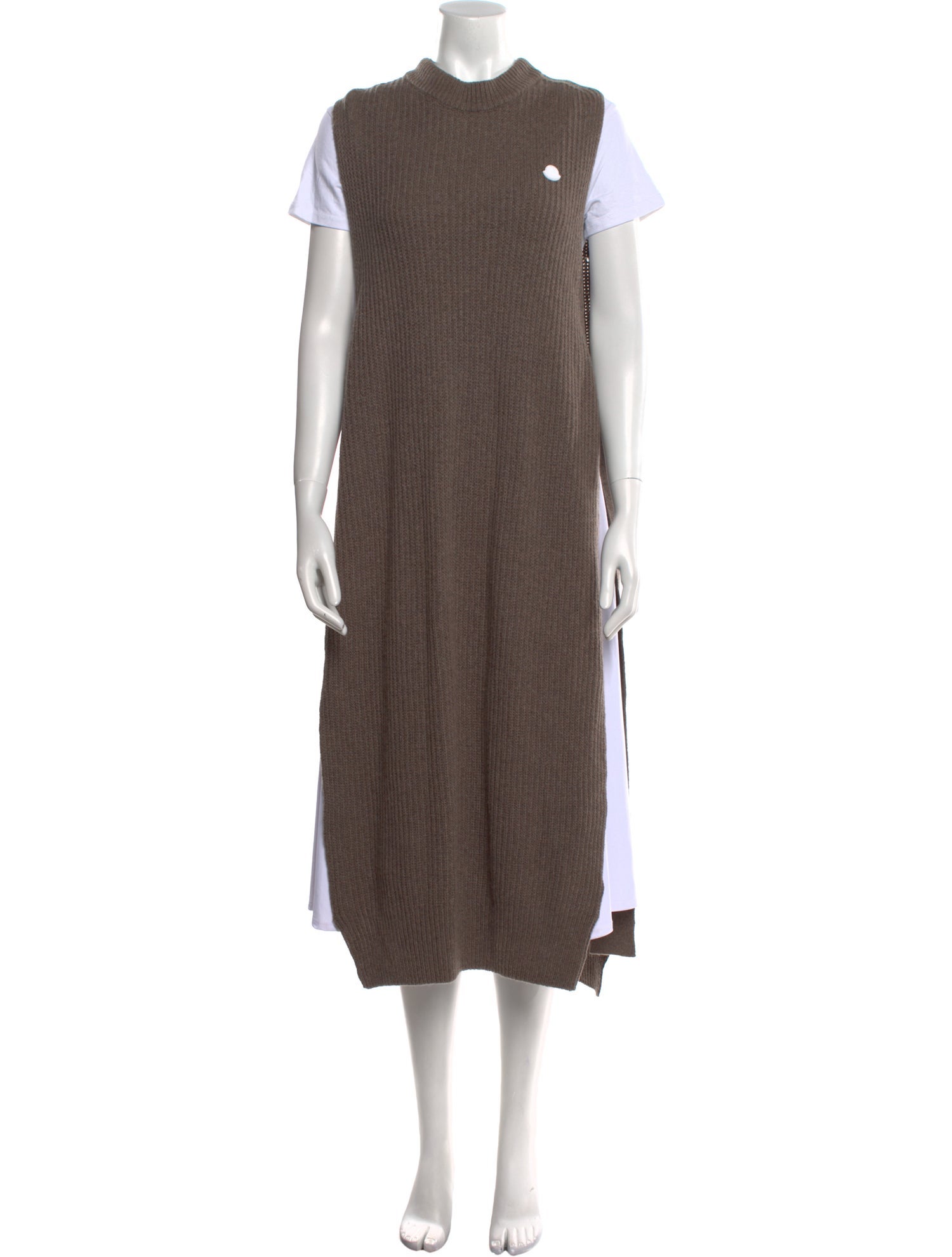 Moncler Cashmere Mock Neck Sweater