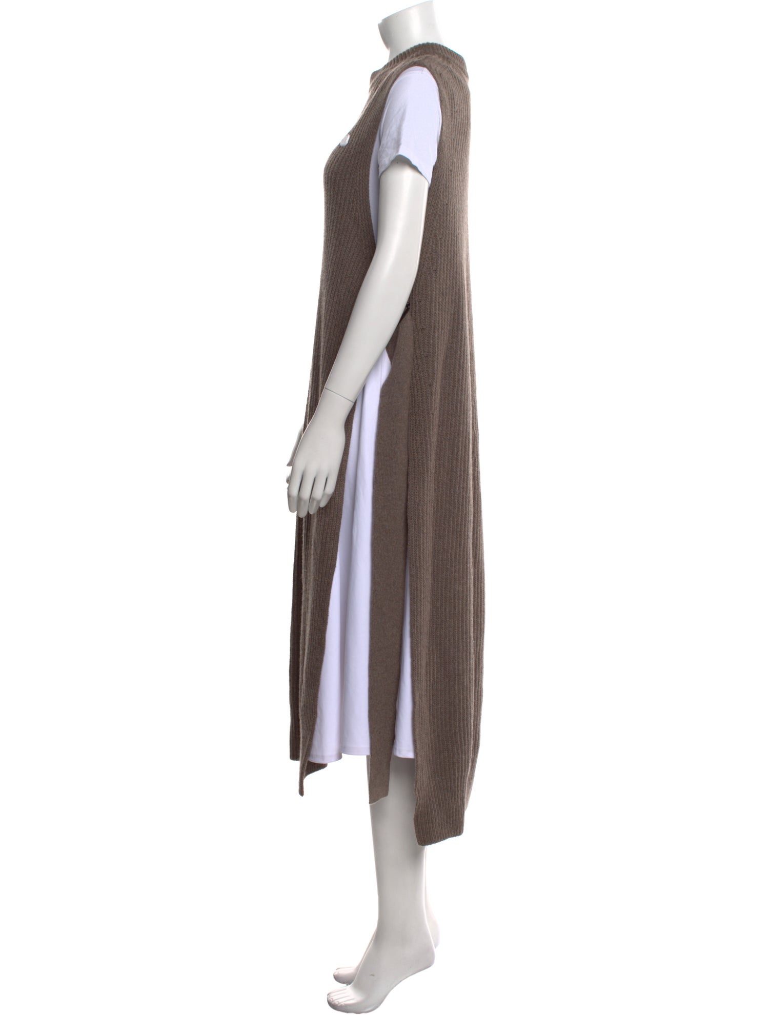 Moncler Cashmere Mock Neck Sweater