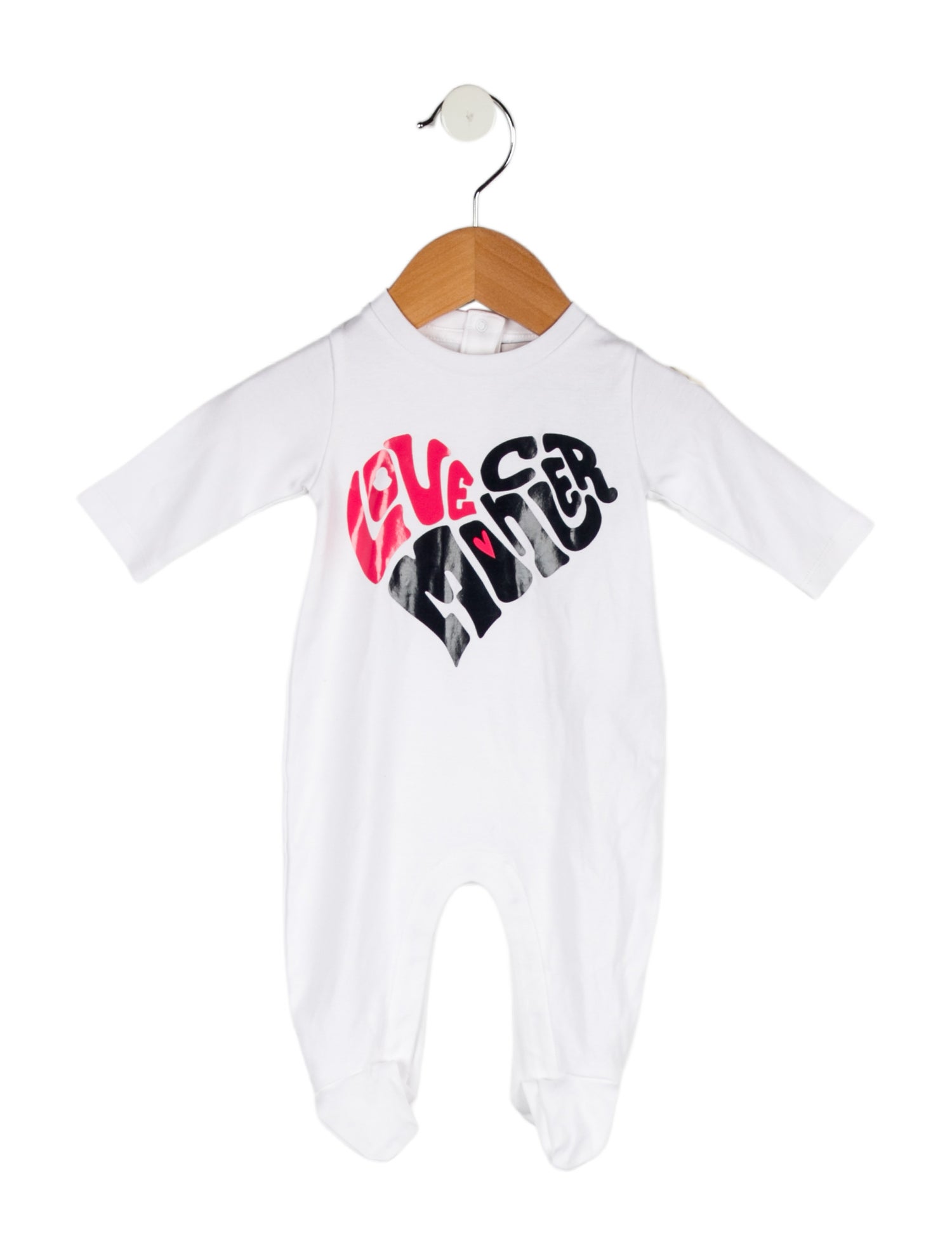 Moncler infant boys' white multicolored one piece w/Tags