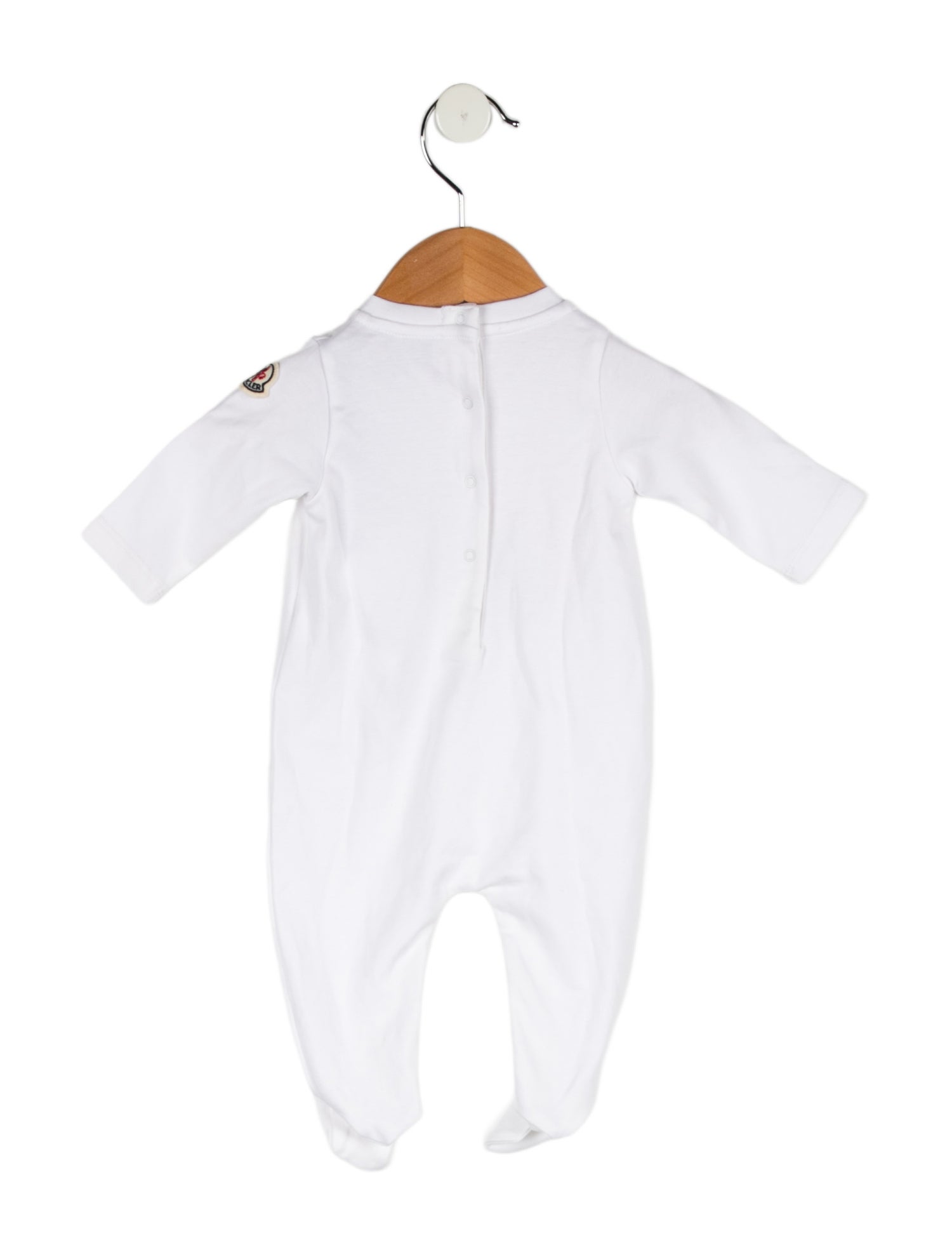 Moncler infant boys' white multicolored one piece w/Tags