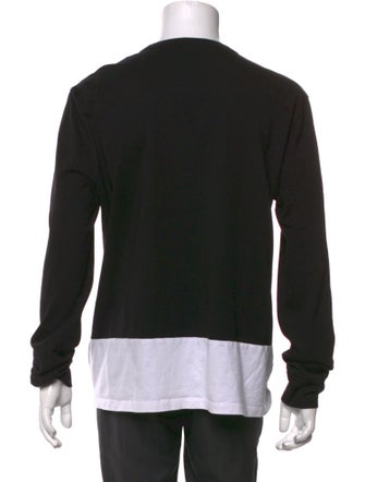 Moncler Crew Neck Long Sleeve T-Shirt
