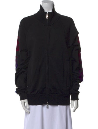 Moncler Mock Neck Long Sleeve Sweatshirt